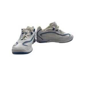 Dexter Women’s Bowling Shoes SZ 8 White With Blue Accent